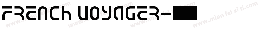 French Voyager字体转换